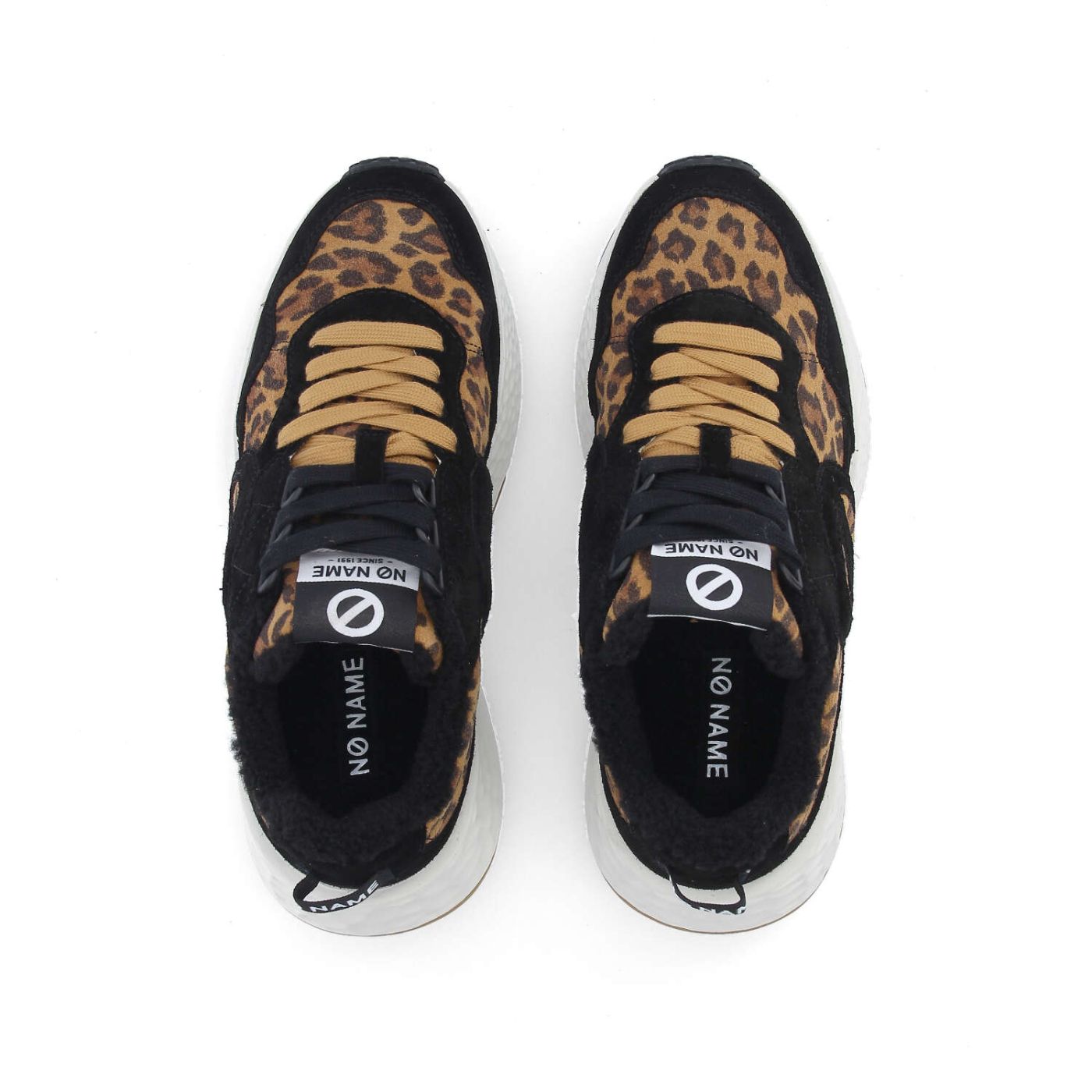 CARTER JOGGER W - SDE/SDE L/CCOON - BLACK/LEOPARD